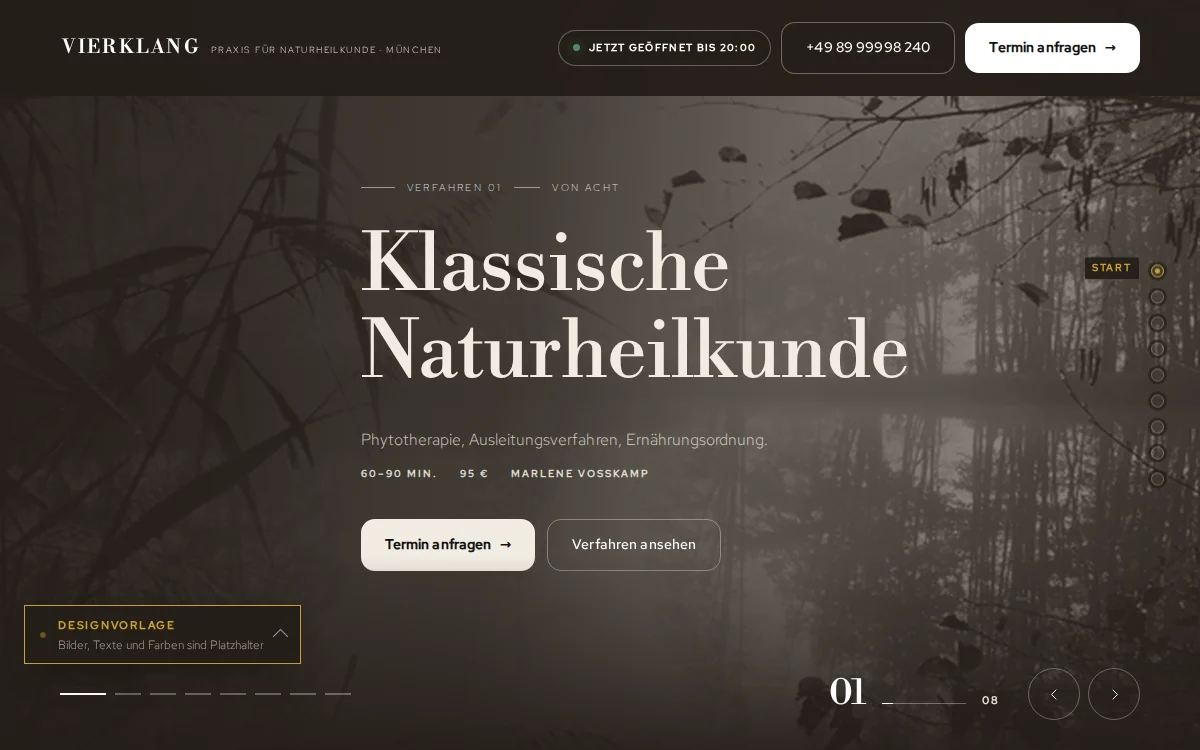 Kopfbereich des Entwurfs Moor