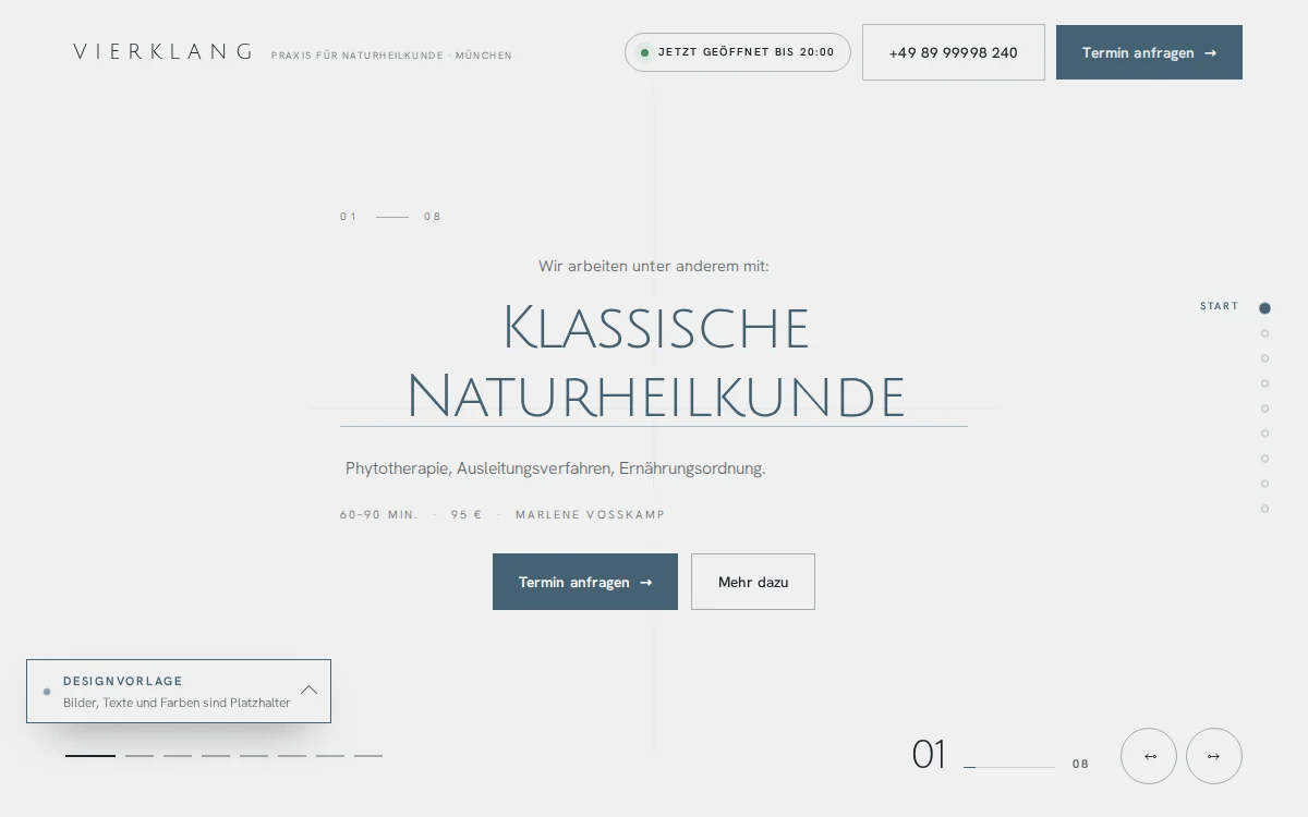 Kopfbereich des Entwurfs Nebel
